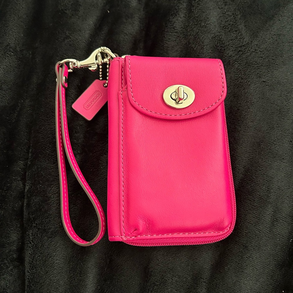 Coach wristlet